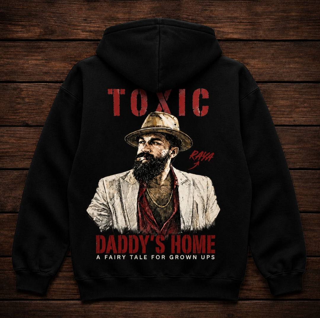 Toxic Black Hoodie