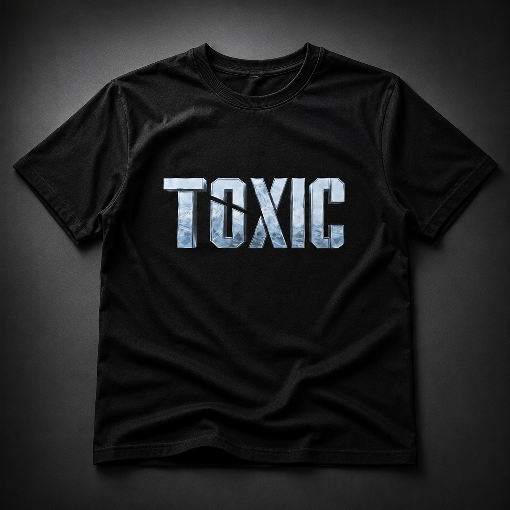 Toxic Black premium Tshirt