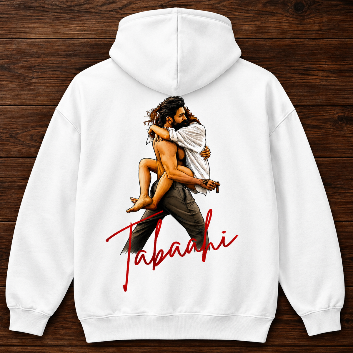 Tabaahi Hoodie White