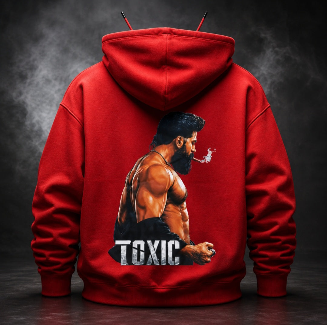Toxic Red Hoodie