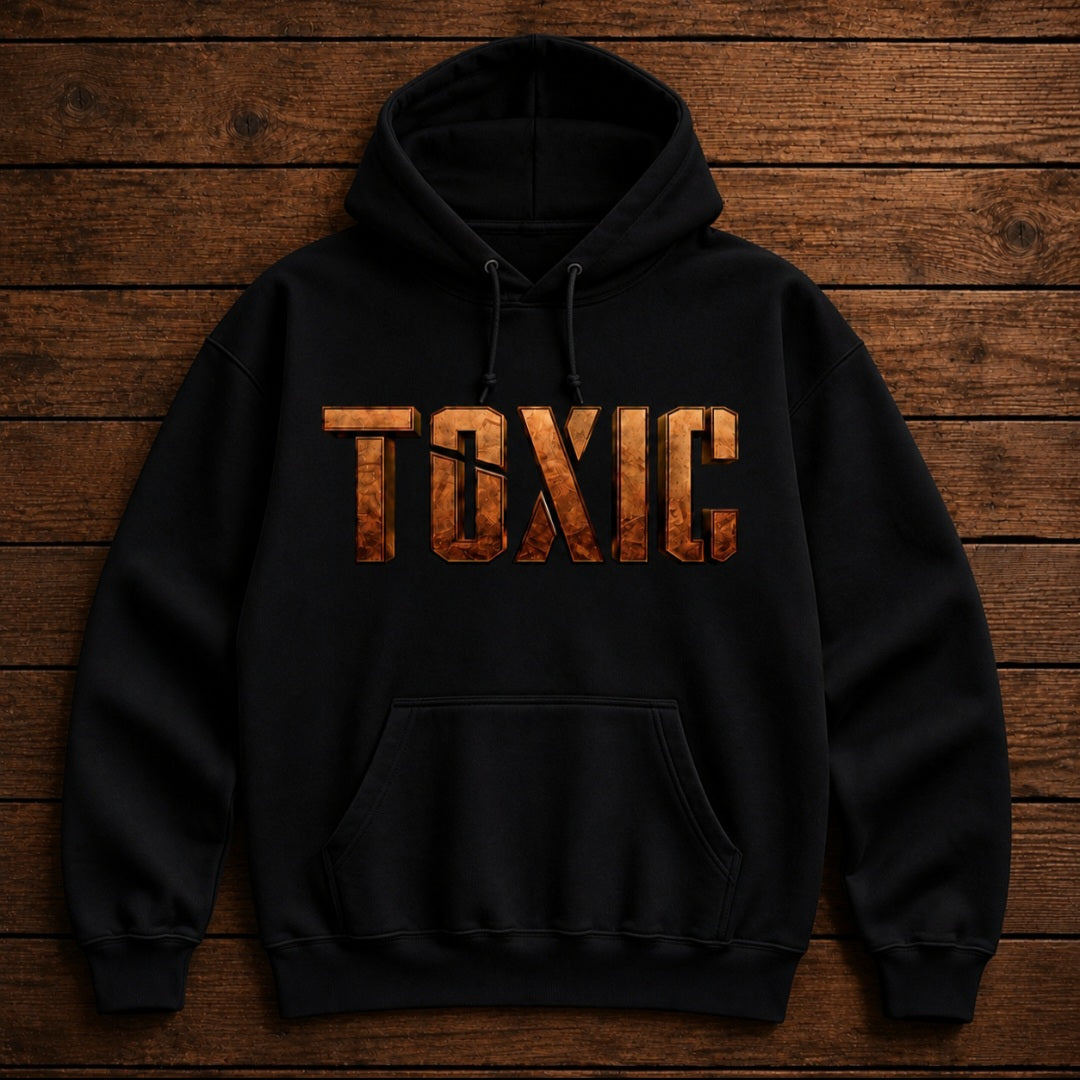 Toxic Black Hoodie