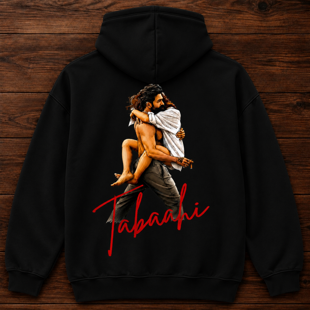 Tabaahi Hoodie Black