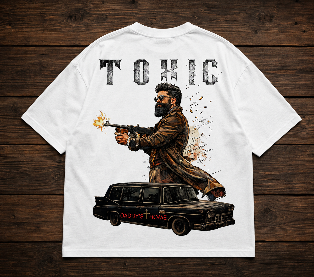 Toxic car Tshirt